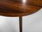 Rosewood Extendable Dining Table attributed to Ole Hald for Gudme Mobelfabrik, Denmak, 1960s 8