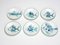 DinnerDiner Plates by Robert Picault, 1950s, Set of 6 1