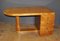 Art Deco Flat Desk in Norwegian Birch, 1930s 1