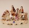 German Porcelain Figural Group on Carriage from Volkstedt Dresden, 1800s 3