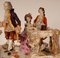 German Porcelain Figural Group on Carriage from Volkstedt Dresden, 1800s 4