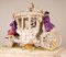 Rococo Style Porcelain Figural Group on Carriage from Volkstedt Dresden, 1800s 8