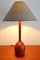 Lámpara de mesa de teca de Luxus, 1960, Imagen 2