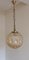 Vintage Spherical Shaped Ceiling Lamp in Tinted Relief Glass, 1979, Image 1