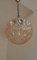 Vintage Spherical Shaped Ceiling Lamp in Tinted Relief Glass, 1979, Image 5