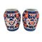 Antique Japanese Hand-Painted Imari Porcelain Vases, Set of 2 12