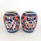 Antique Japanese Hand-Painted Imari Porcelain Vases, Set of 2 10