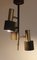 Vintage Ceiling Lamp with Brown Metal Frame, 1980s 6