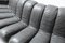 Vintage Gray Leather DS 600 Modular Sofa by Ueli Berger, Eleanora Peduzzi-Riva & Hans Ulrich for De Sede, Set of 14 5
