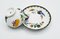 Tazza e piattino imperiali in porcellana di Sergei Chekhonin, Russia, set di 2, Immagine 4