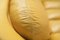 Sillón y sofá Carrera vintage de cuero amarillo de Gionathan De Pas, Donato Derbino & Paolo Lomazzi para BBB Bonancina, Italy. Juego de 2, Imagen 2