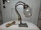 Lámpara de mesa de latón, década de 1890, Imagen 1