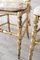 Antique Gilded Wood Chairs from Chiavari, Set of 2, Image 8
