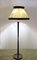 Floor Lamp in Mahogany & Brass, 1950s, Image 6