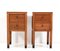 Art Deco Amsterdamse School Bedside Tables in Oak, 1920s, Set of 2, Image 1