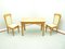 Anthroposophical Dining Table and Chairs, 1930s, Set of 3 1