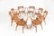 Large 444 Extending Table and Windsor 493 Dining Chairs by Lucian Ercolani for Ercol, 1960s, Set of 9, Image 5