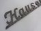 Cast Iron House Am Beach Lettering, Germany, 1960s, Set of 3, Image 5