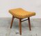 Mid-Century Czechoslovakian Footrest in Dark Yellow, 1970s, Image 1