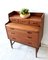 Mid-Century Curvy Dressing Table in Teak with Pull Out Mirror 3