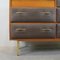 French Vintage Teak and Leatherette Commode, 1960s, Image 5