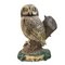Cast Iron Sculpture of Owl, 20th Century 4