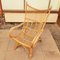 Wingback Lounge Chair in Rattan, 1980s, Image 6