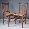 Side Chairs in Rattan and Faux Bamboo, 1900, Set of 2 2