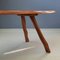 Table Basse Tree Slab en Bois, 1960s 5