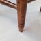 Tabouret Vintage en Bois et Jonc, 1960s 5