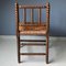 Dutch Bobbin Chair with Rush Seat, 1920s, Image 4