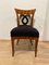 Empire Chairs in Cherry Veneer & Swan Back Decor, South Germany, 1815, Set of 3 4