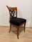 Empire Chairs in Cherry Veneer & Swan Back Decor, South Germany, 1815, Set of 3 5