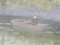 Artiste impressionniste, Soirée au bord du lac, 1920s, Aquarelle 3