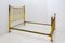 Art Deco French Brass Bed Frame, 1930s 8