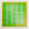 Green Silkscreen Sixteen Balls by Julian Stanczak, USA, 1970s, Image 1