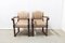 Mid-Century Spanish Chestnut Armchairs, 1940s, Set of 2, Image 2