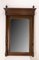 Late 19th Century French Oak Frame Beveled Mirror with Colonnettes 2