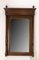 Late 19th Century French Oak Frame Beveled Mirror with Colonnettes, Image 2