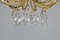 Italian Chandelier in Crystal by Oscar Tolasco for Lumi Milano, 1950s, Image 6