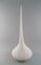 Matt White Colossal Drop-Shaped Murano Vase 2