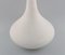 Matt White Colossal Drop-Shaped Murano Vase 6
