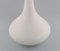 Matt White Colossal Drop-Shaped Murano Vase, Image 6