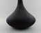 Vase en Forme de Goutte Colossal Noir Mat 7