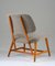 Teve Stühle von Alf Svensson für Ljungs Industrier, 1950er, 2er Set 6