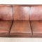 Vintage Sheep Leather Sofa attributed to Lounge Atelier Almere 11