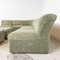 Vintage Velvet Modular Lounge Sofa attributed to Laauser, Set of 8, Image 12