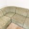 Vintage Velvet Modular Lounge Sofa attributed to Laauser, Set of 8 8