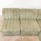 Vintage Velvet Modular Lounge Sofa attributed to Laauser, Set of 8 7