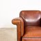 Vintage Sheep Leather Armchair attributed to Lounge Atelier Doorn 7